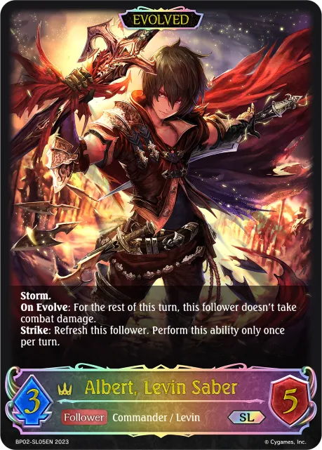 Albert, Levin Saber