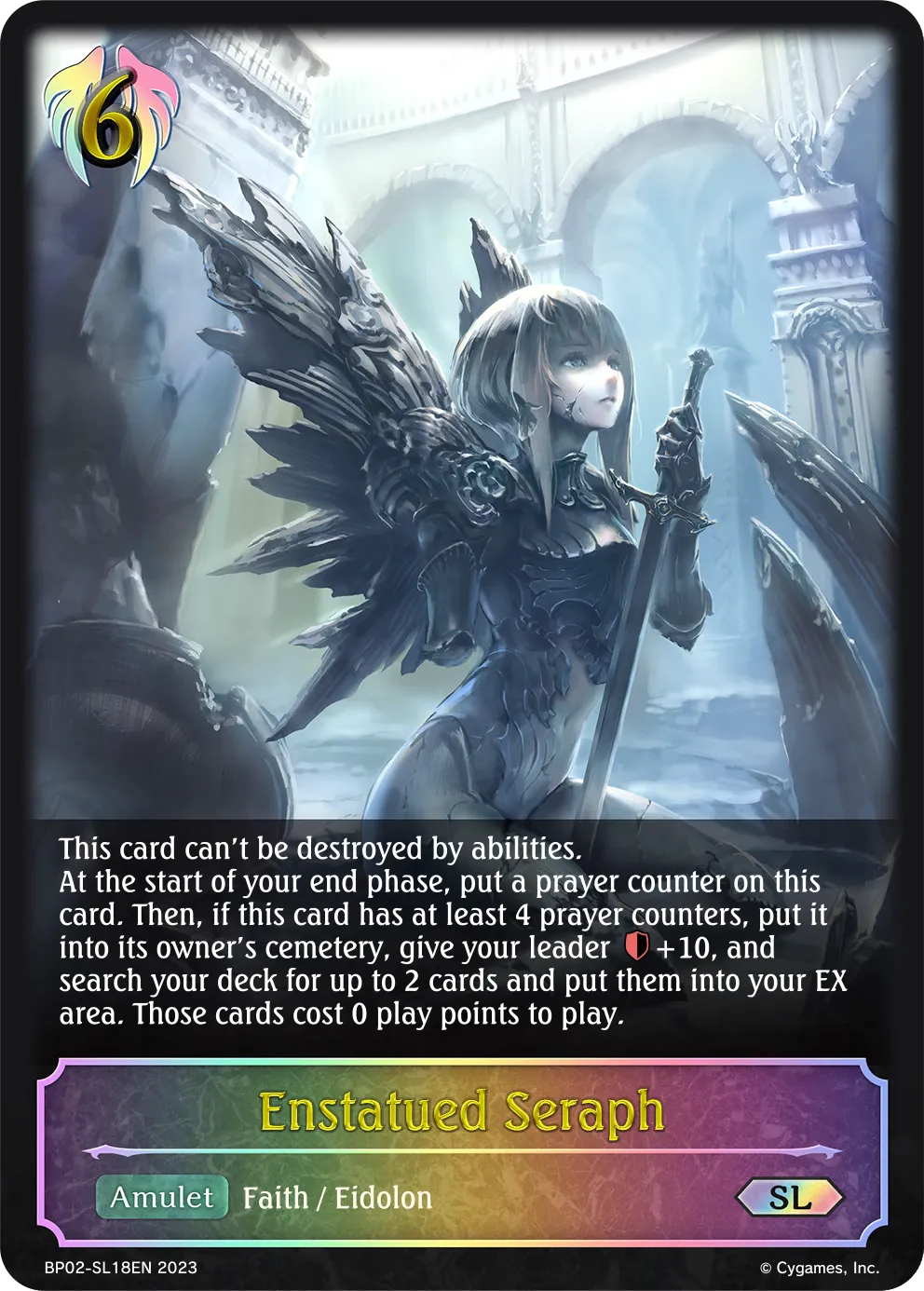 Enstatued Seraph