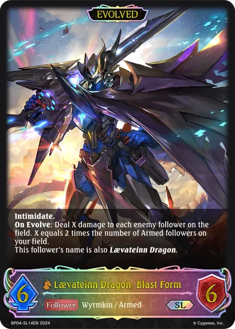 Lævateinn Dragon, Blast Form