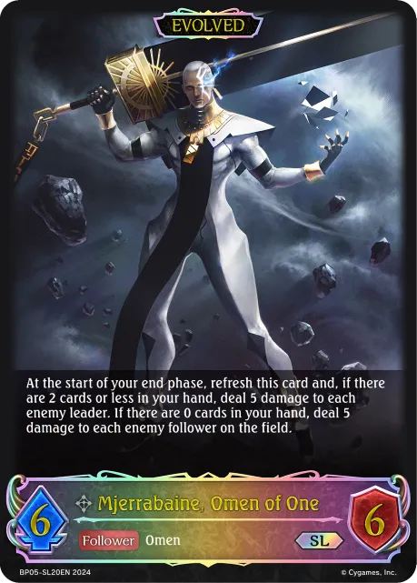 Mjerrabaine, Omen of One