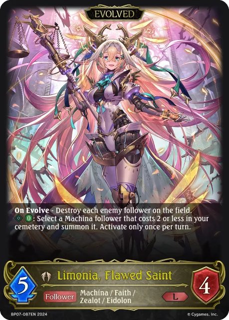 Limonia, Flawed Saint