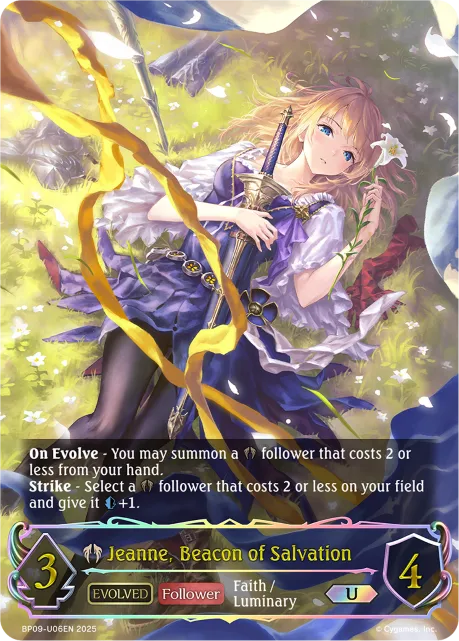 Jeanne, Beacon of Salvation
