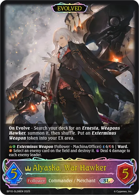 Alyaska, War Hawker