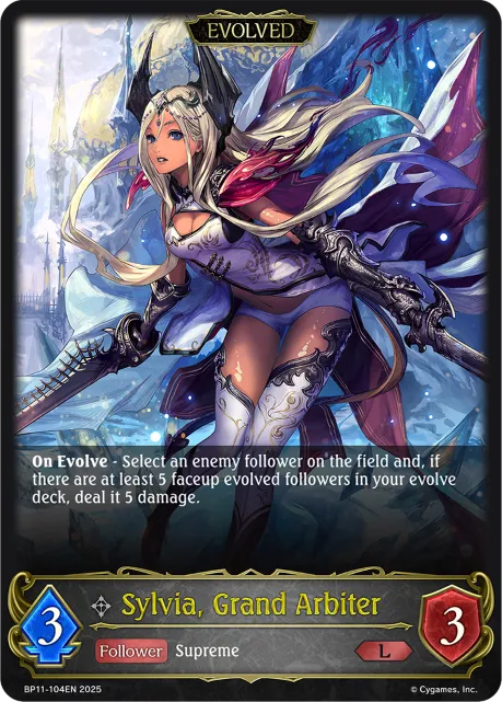 Sylvia, Grand Arbiter