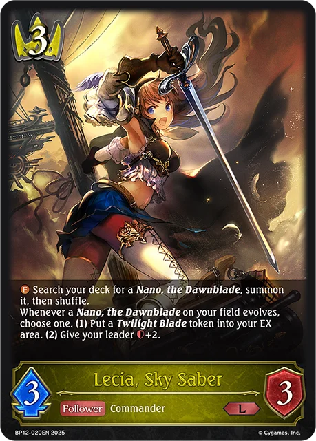 Lecia, Sky Saber