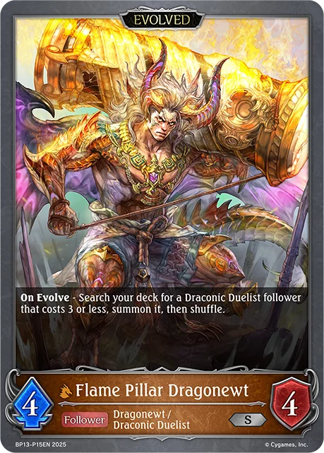 Flame Pillar Dragonewt