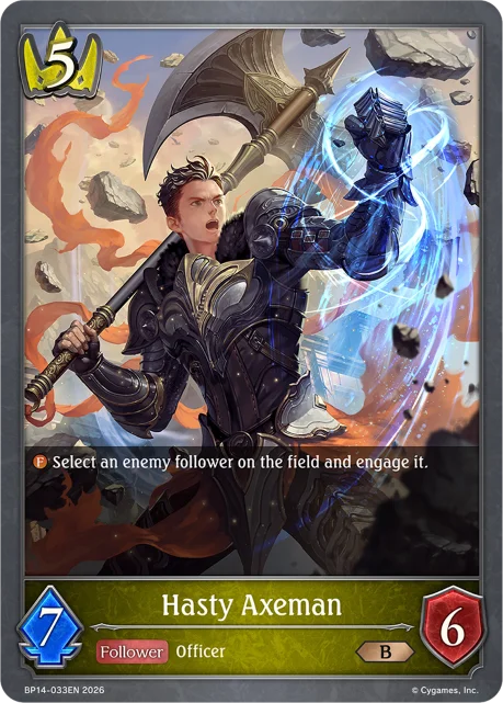 Hasty Axeman