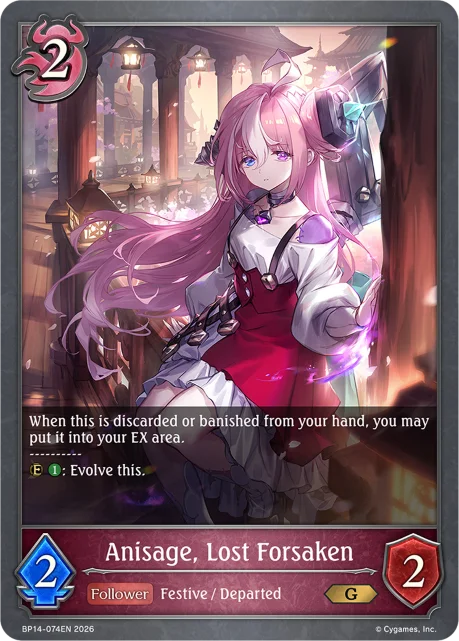 Anisage, Lost Forsaken