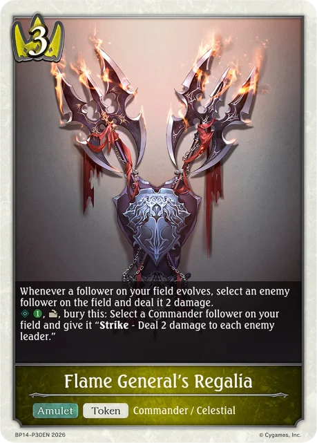 Flame General's Regalia