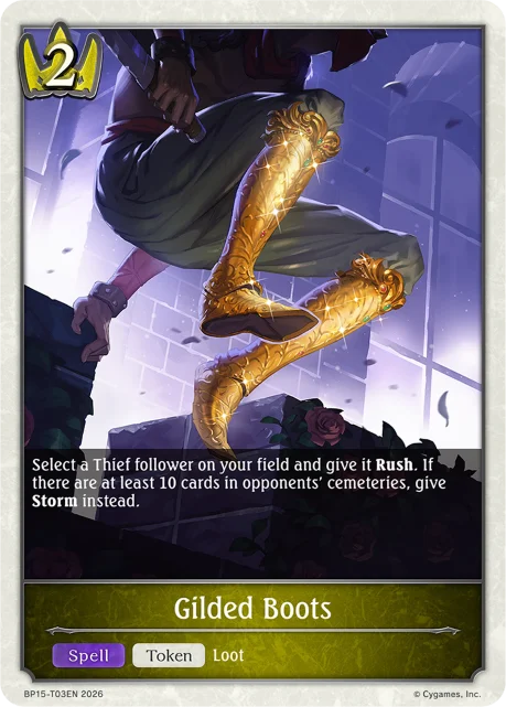 Gilded Boots