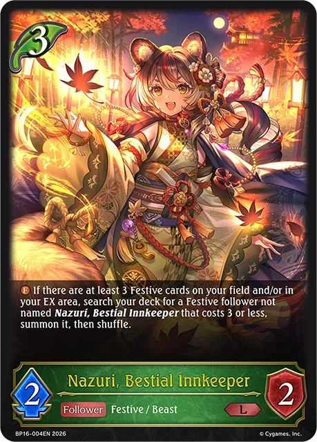 Nazuri, Bestial Innkeeper