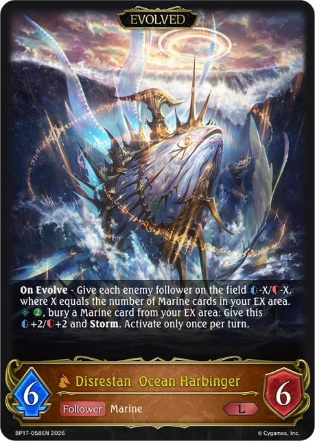 Disrestan, Ocean Harbinger