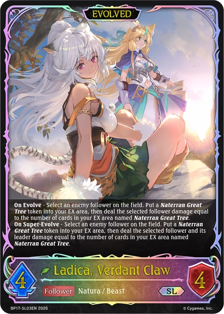 Ladica, Verdant Claw