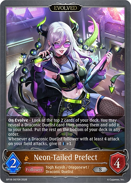Neon-Tailed Prefect