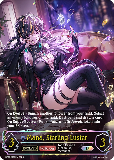 Mana, Sterling Luster