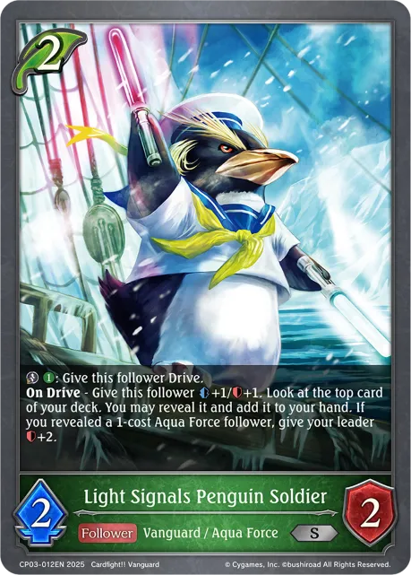 Light Signals Penguin Soldier