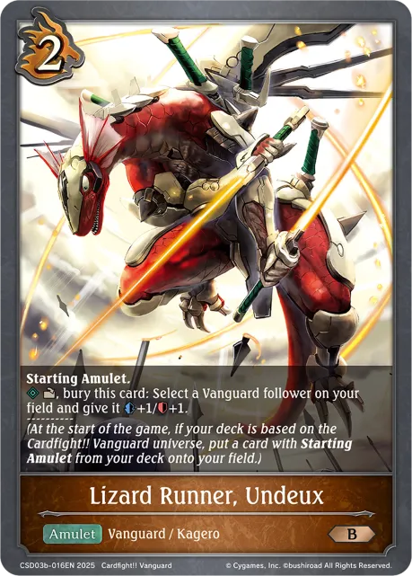 Lizard Runner, Undeux