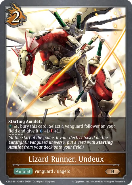 Lizard Runner, Undeux