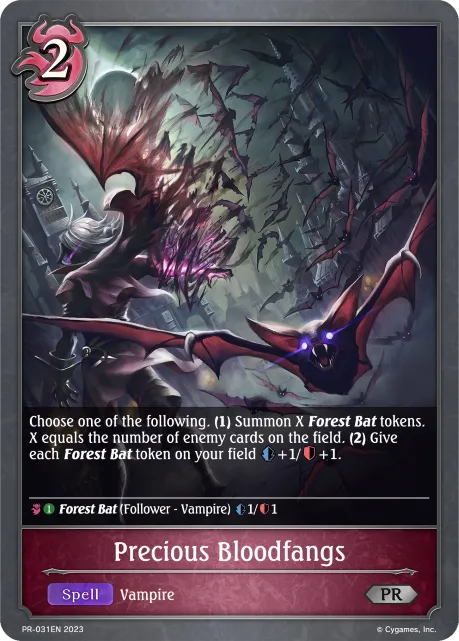 Precious Bloodfangs