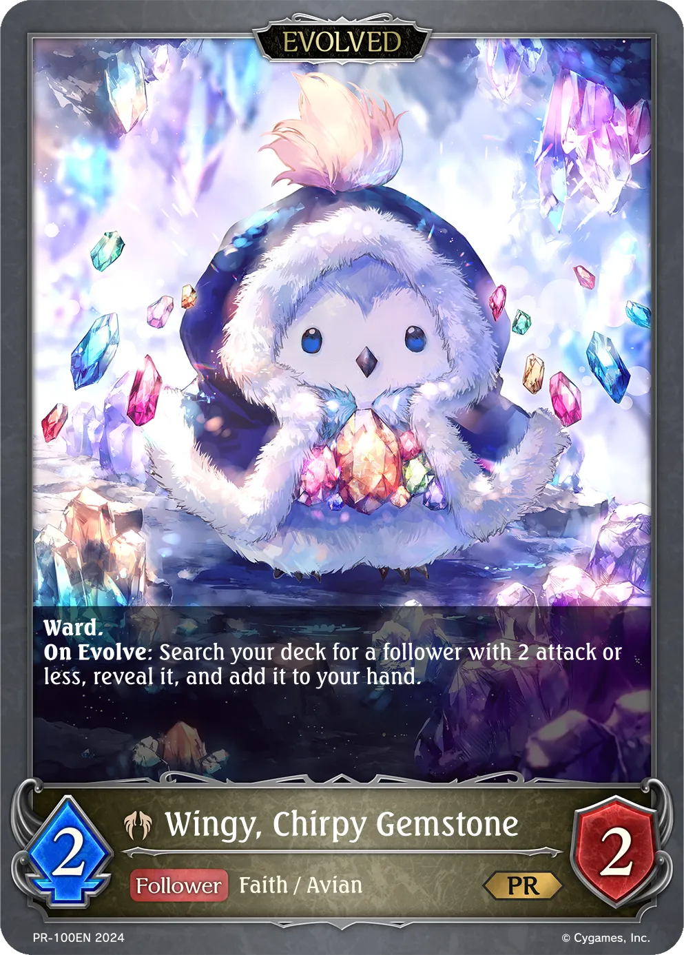 Wingy, Chirpy Gemstone
