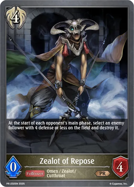 Zealot of Repose