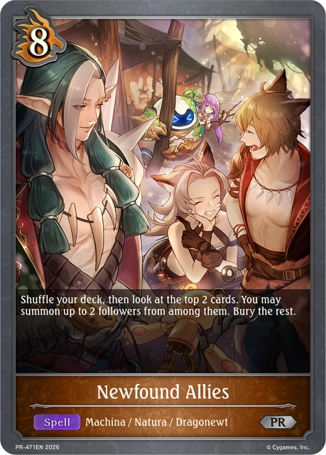 Newfound Allies