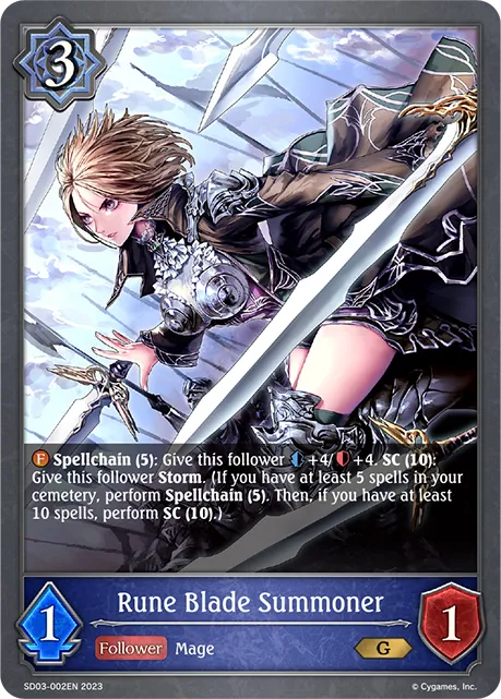 Rune Blade Summoner