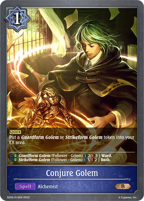 Conjure Golem