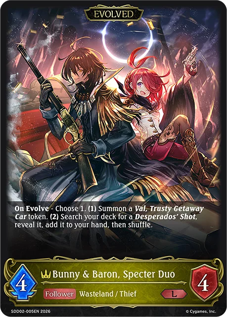 Bunny & Baron, Specter Duo