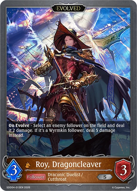 Roy, Dragoncleaver