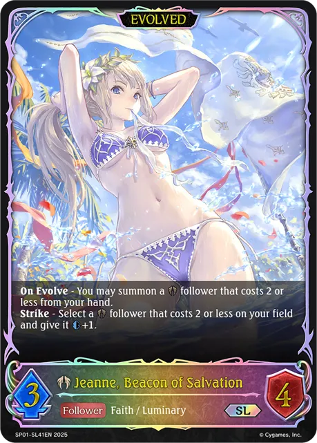 Jeanne, Beacon of Salvation